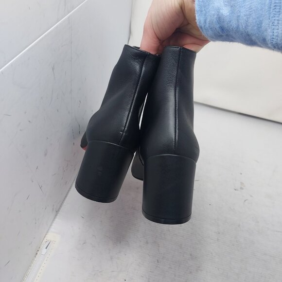 Christian Louboutin Black Turela Leather Ankle Boot - Picture 11 of 11